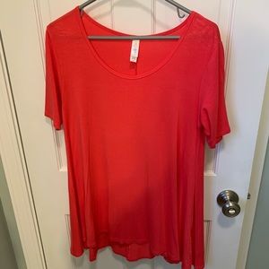 Lularoe Perfect Top Reddish Pink